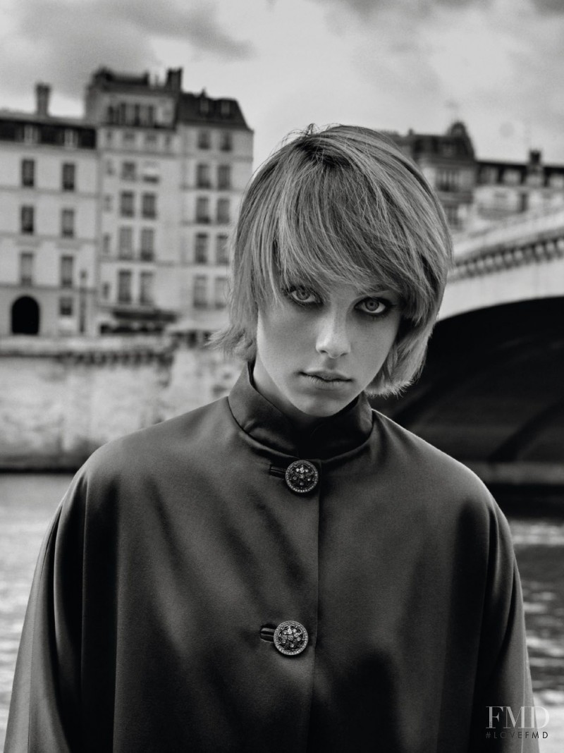 Edie Campbell featured in Edie à Paris, September 2014