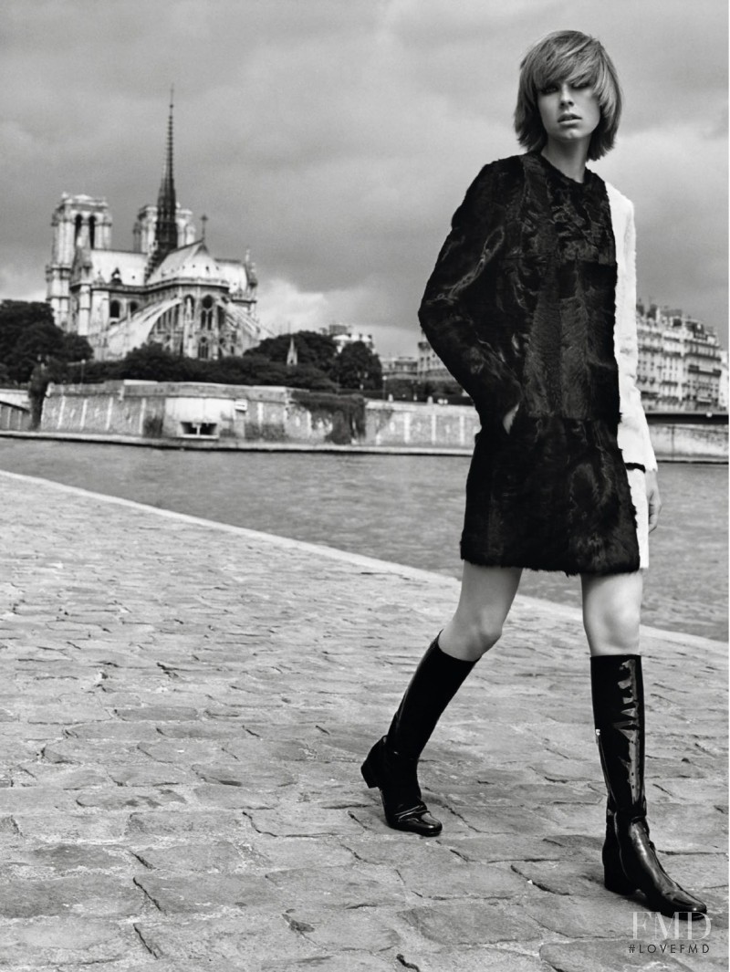 Edie Campbell featured in Edie à Paris, September 2014