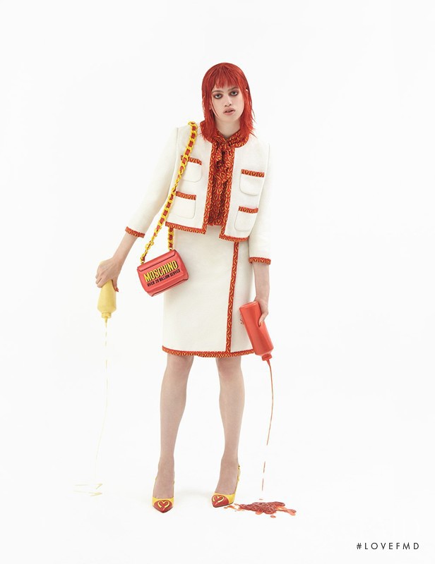 Lily McMenamy featured in Jeremy Scott, Supersize Me, September 2014