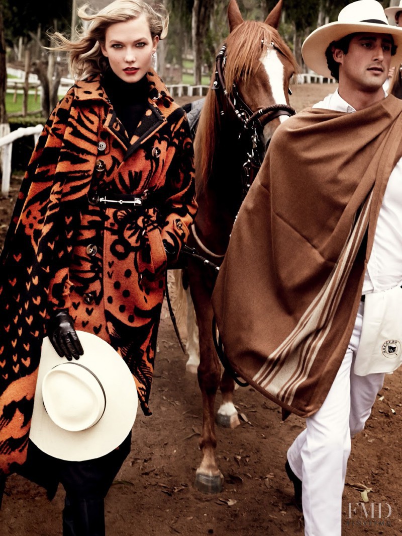 Karlie Kloss featured in Dark Horse, September 2014
