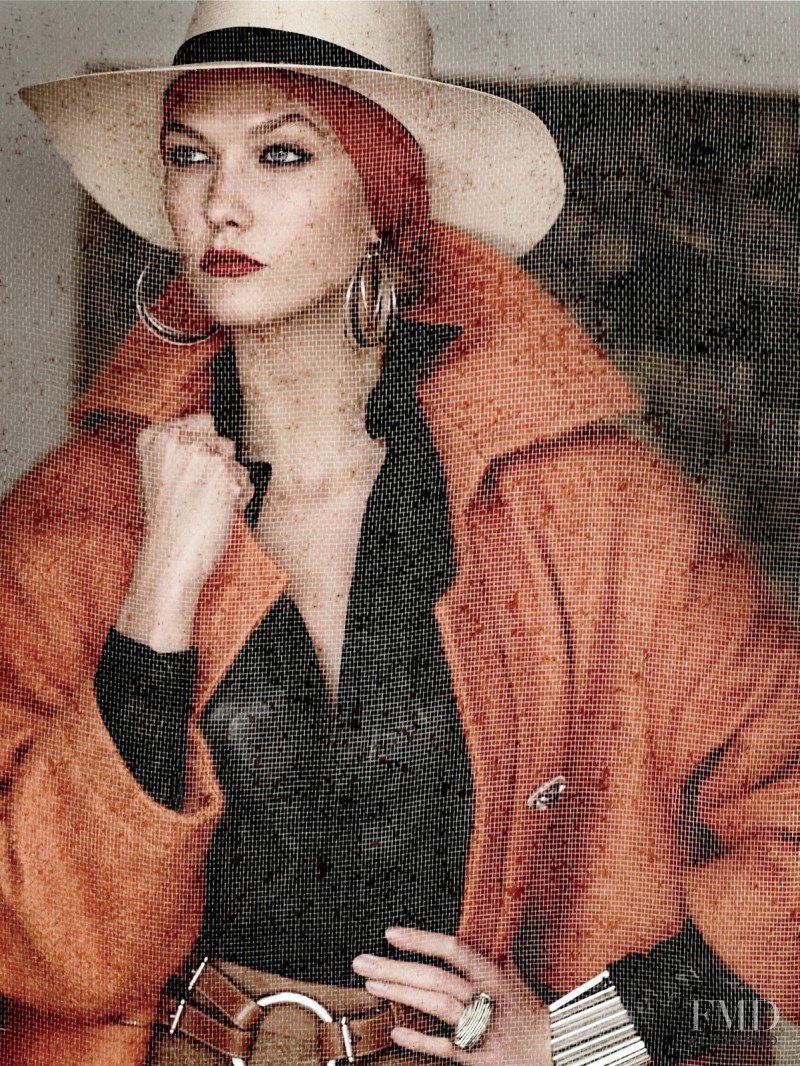 Karlie Kloss featured in Dark Horse, September 2014