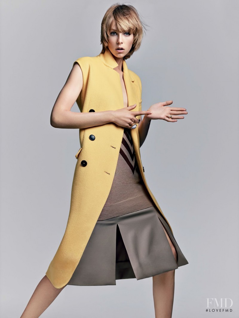 Edie Campbell featured in City Swagger, September 2014