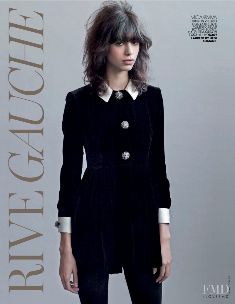 Mica Arganaraz featured in Real Fashion Life Season Attitude Style Vision Identity Woman, September 2014
