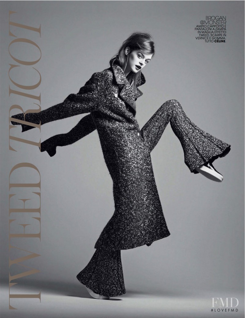 Brogan Loftus featured in Real Fashion Life Season Attitude Style Vision Identity Woman, September 2014
