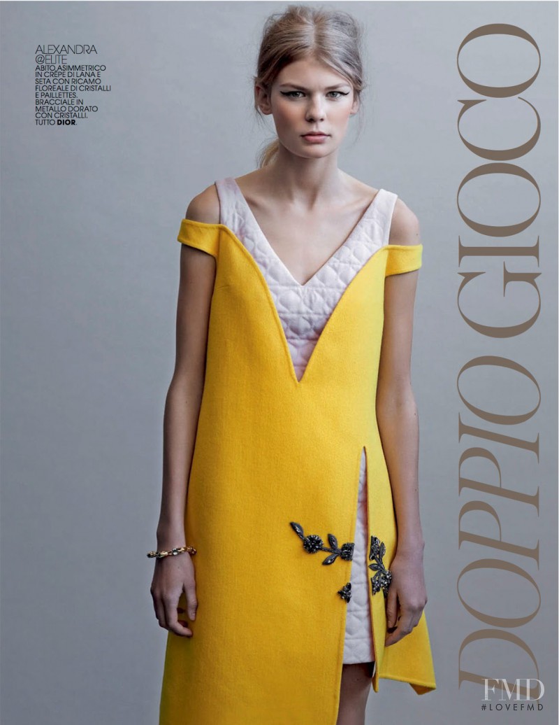 Alexandra Elizabeth Ljadov featured in Real Fashion Life Season Attitude Style Vision Identity Woman, September 2014