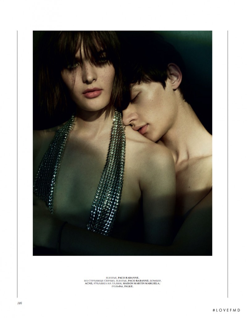 Sam Rollinson featured in Fashion For Fall, September 2014