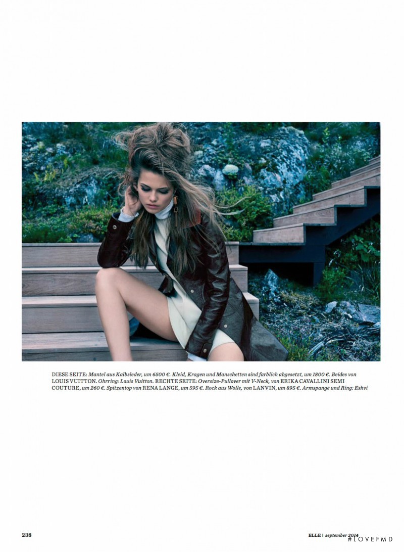 Vanessa Walther featured in Belle De Jour, September 2014