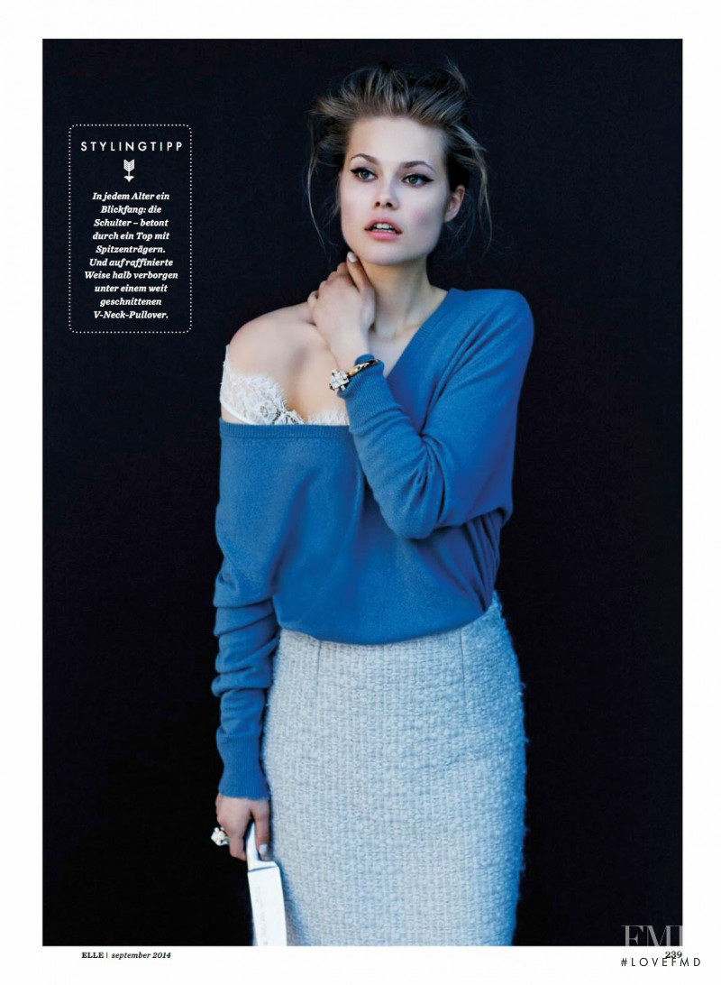 Vanessa Walther featured in Belle De Jour, September 2014