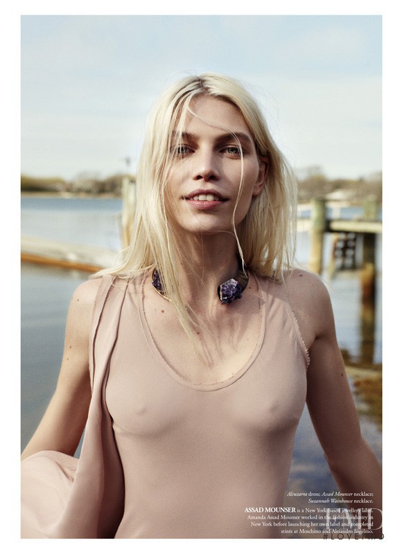 Aline Weber featured in Aline the Always, June 2011