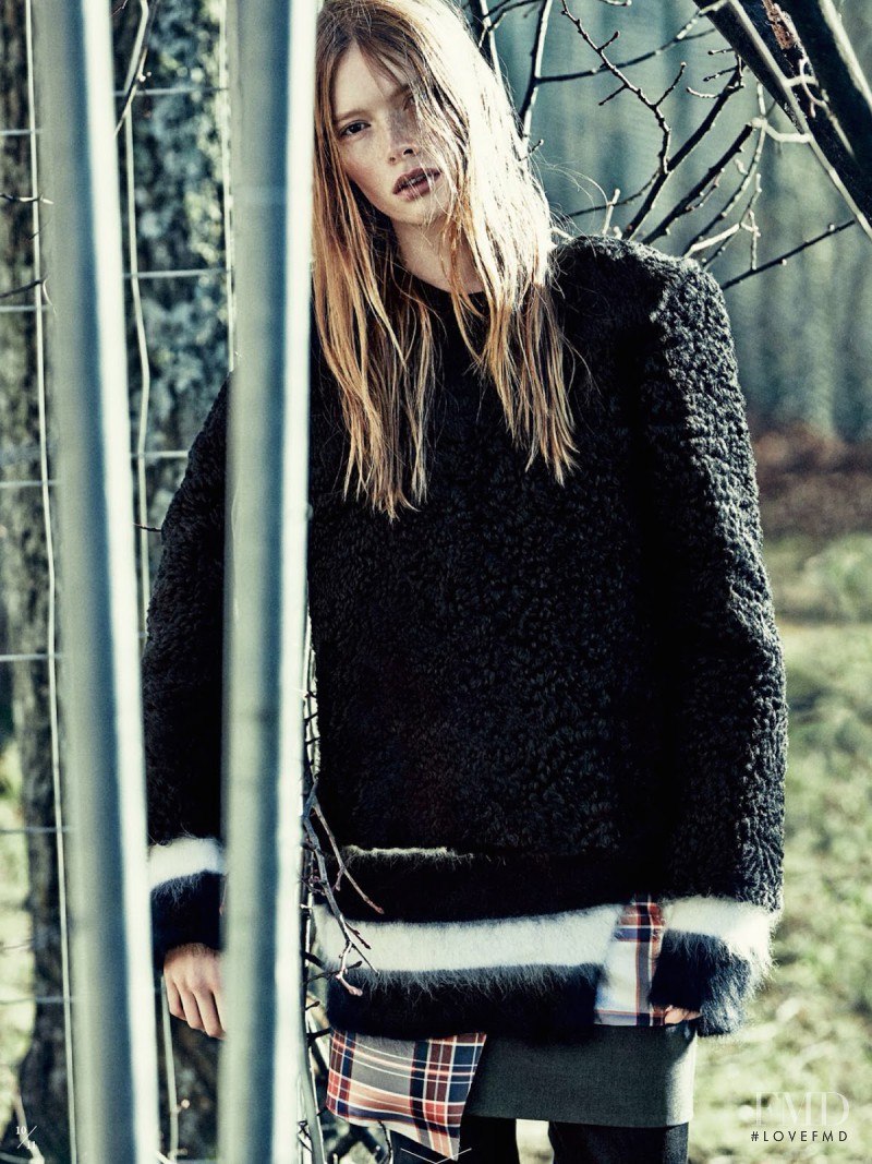 Julia Hafstrom featured in Nygrunge, September 2014