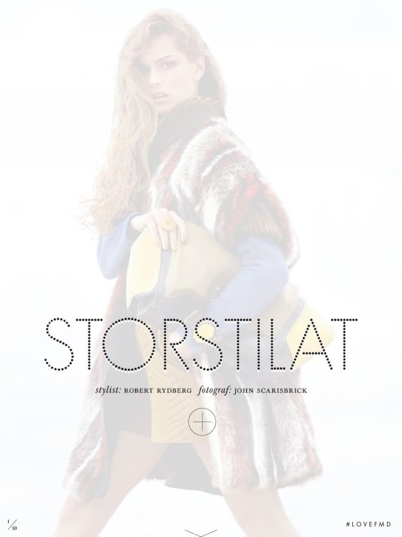 Stina Olsson featured in Storstilat, September 2014