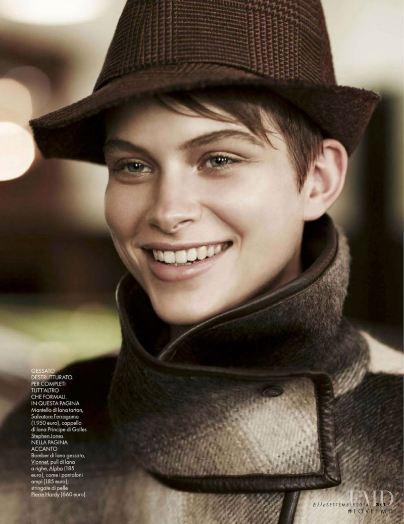 Benthe de Vries featured in Tendenze Boyish, September 2014