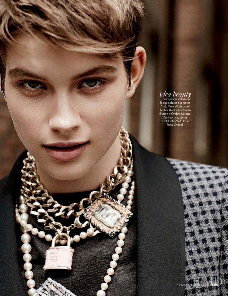 Benthe de Vries featured in Tendenze Boyish, September 2014