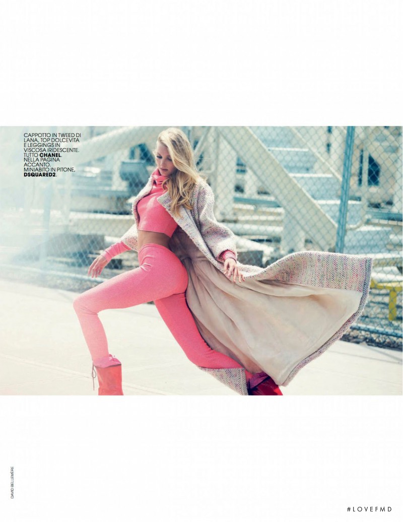 Elsa Hosk featured in Candy Color, September 2014