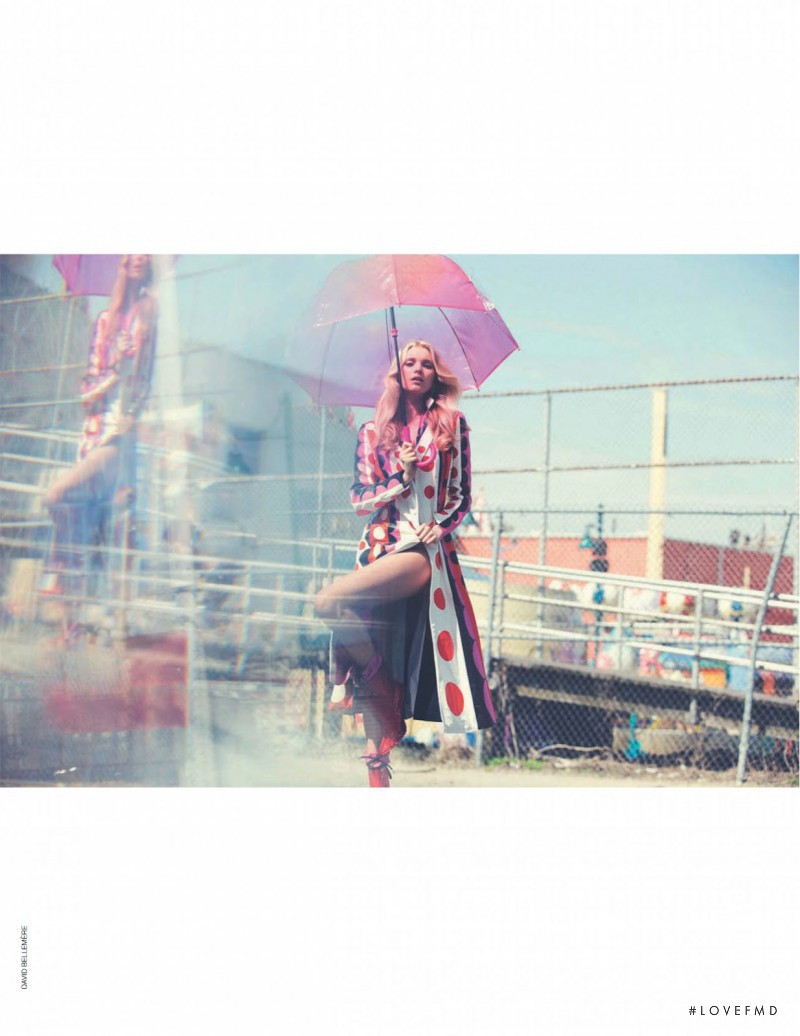 Elsa Hosk featured in Candy Color, September 2014