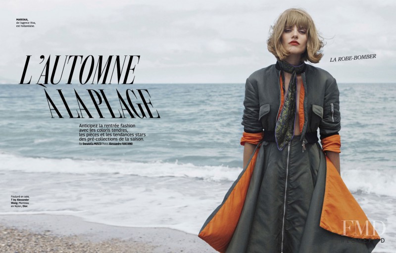 Mariska van der Zee featured in L\'automne À La Plage, August 2014