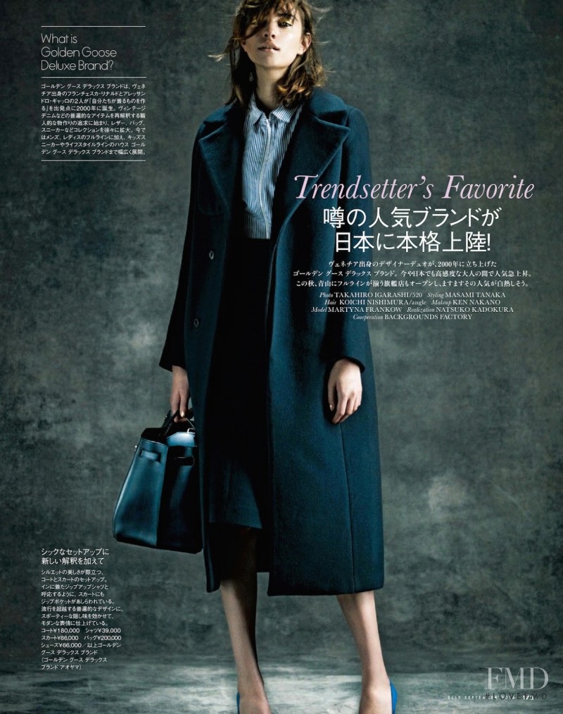 Martyna Frankow featured in Trendsetter\'s Favorite, September 2014