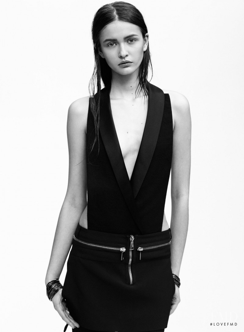 Kristina Romanova featured in Back to Black, March 2011