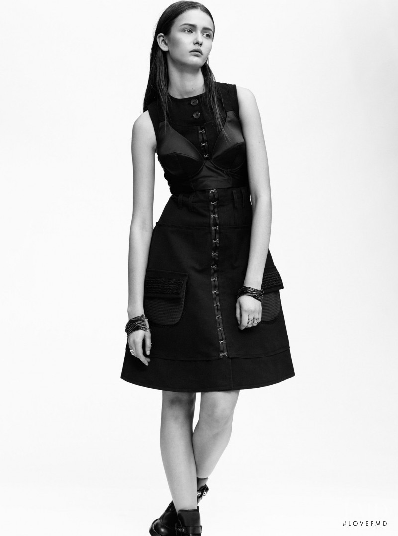 Kristina Romanova featured in Back to Black, March 2011