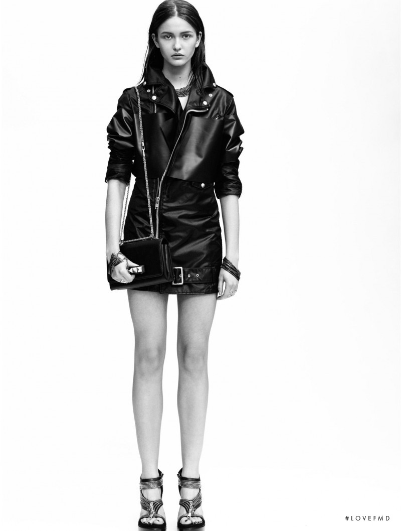 Kristina Romanova featured in Back to Black, March 2011
