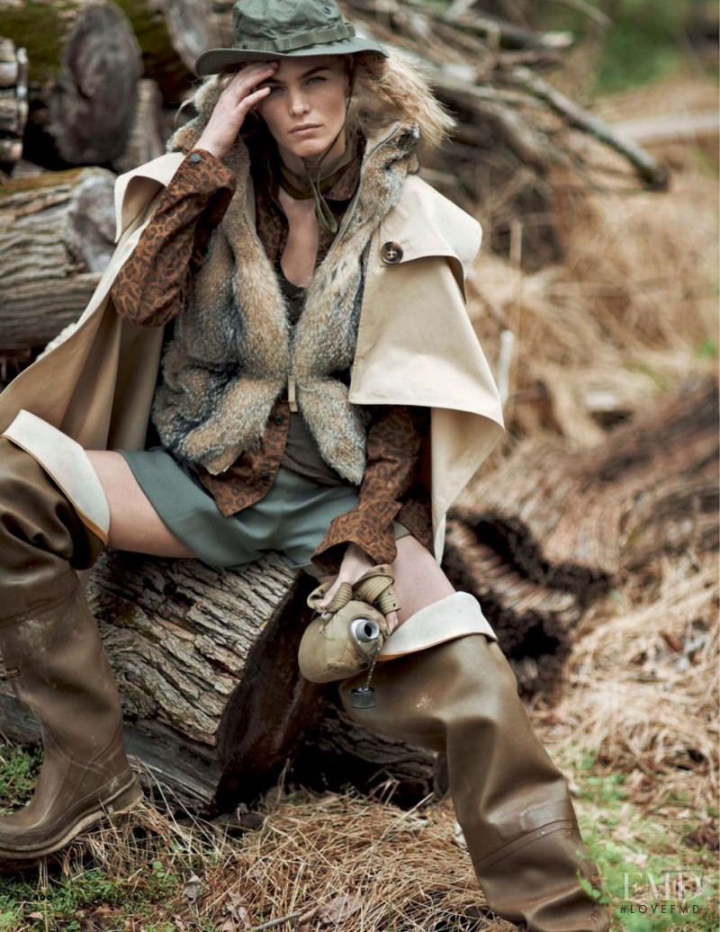 Maritza Veer featured in Tendenze Camouflage, September 2014