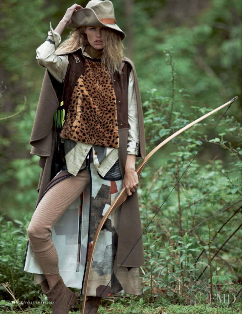 Emma Stern Nielsen featured in Tendenze Camouflage, September 2014