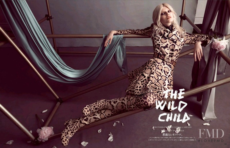 Ola Rudnicka featured in The Wild Child, October 2014
