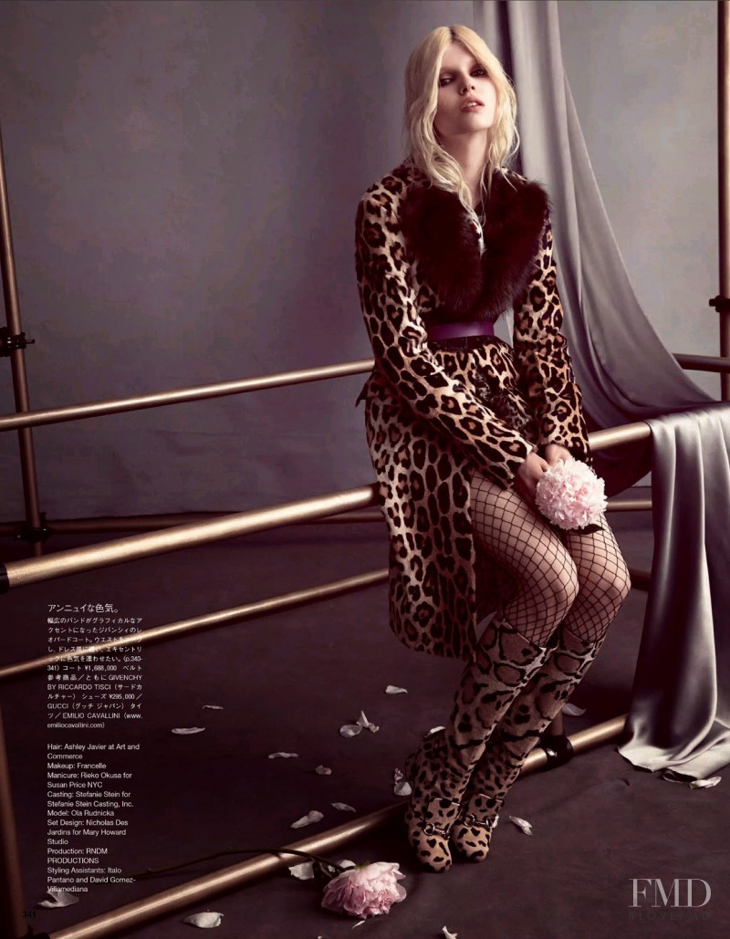 Ola Rudnicka featured in The Wild Child, October 2014