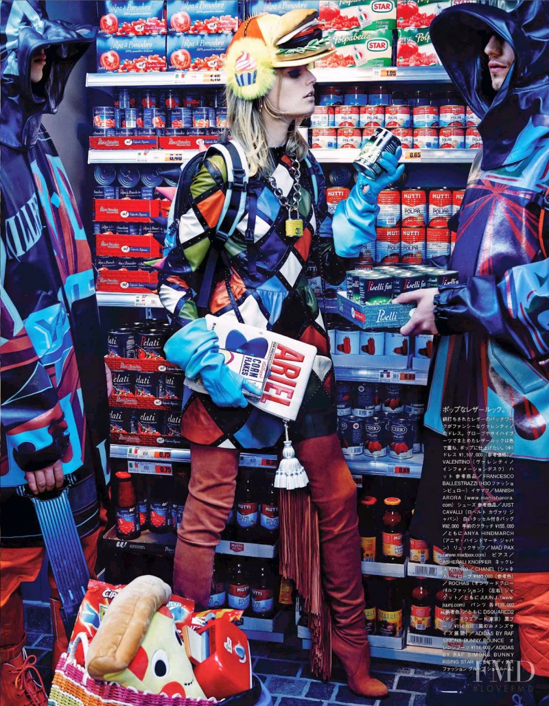 Hanne Gaby Odiele featured in My Market Day, October 2014