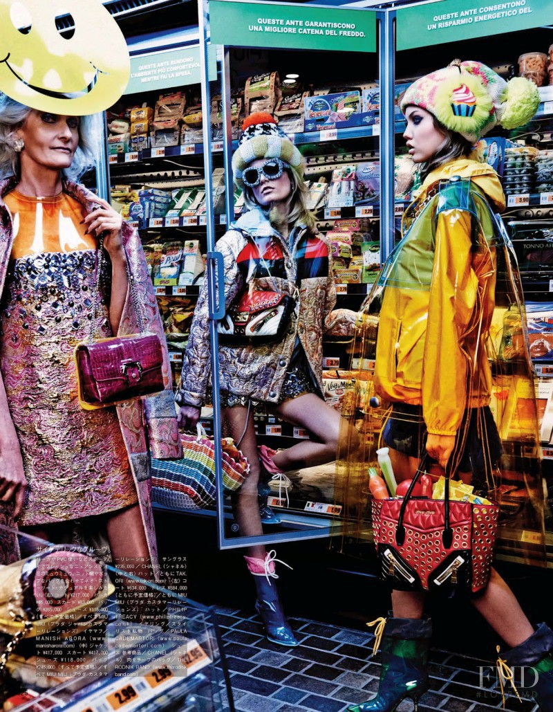 Hanne Gaby Odiele featured in My Market Day, October 2014