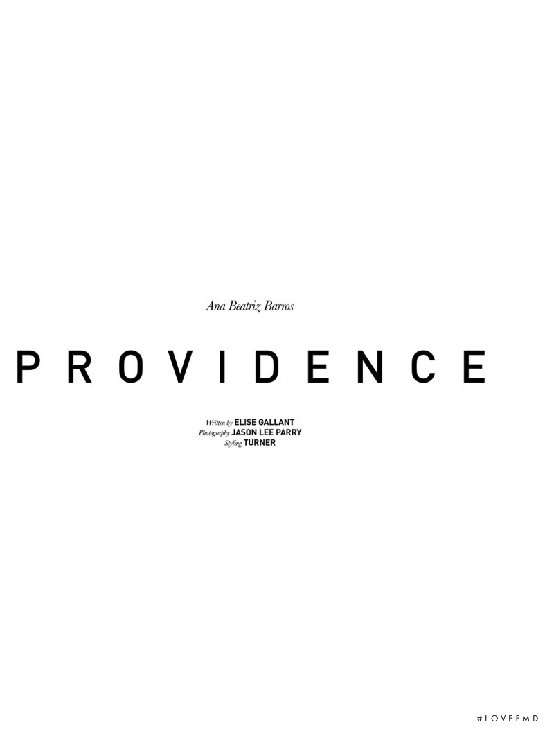 Providence, October 2014