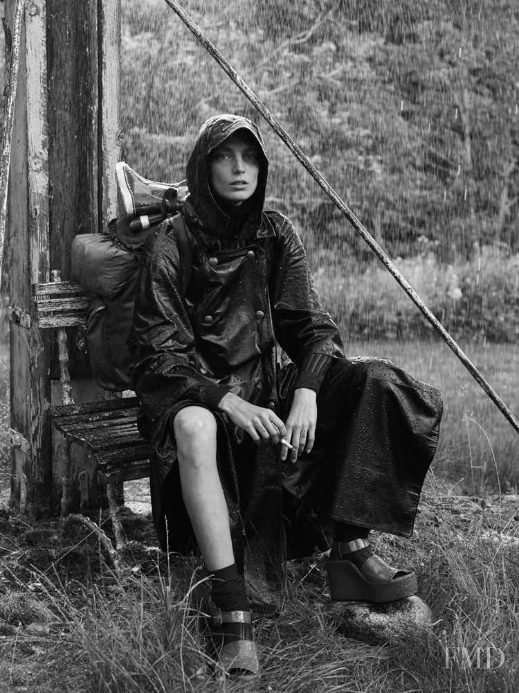 Daria Werbowy featured in Daria Werbowy, October 2014