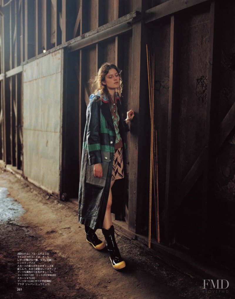 Izabella Bielawska featured in Miu Miu, October 2014