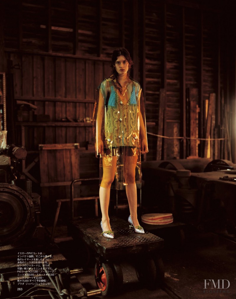 Izabella Bielawska featured in Miu Miu, October 2014