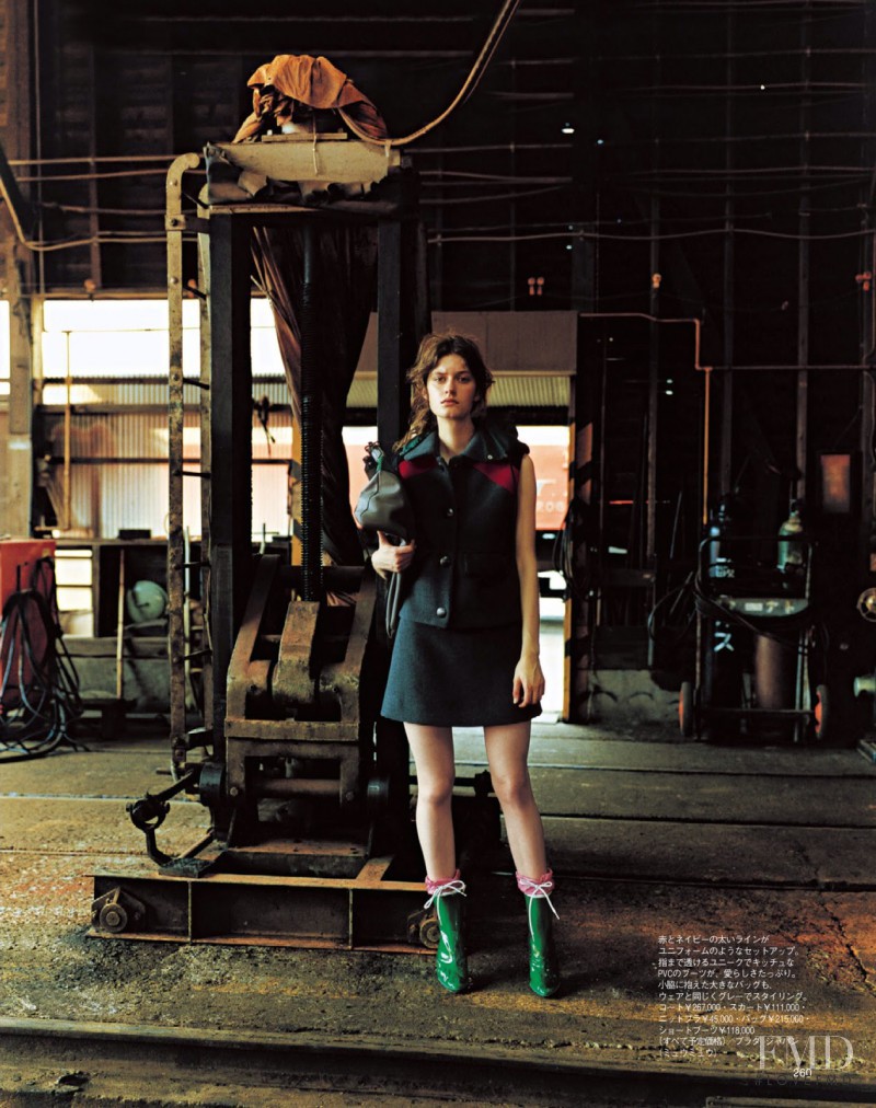 Izabella Bielawska featured in Miu Miu, October 2014