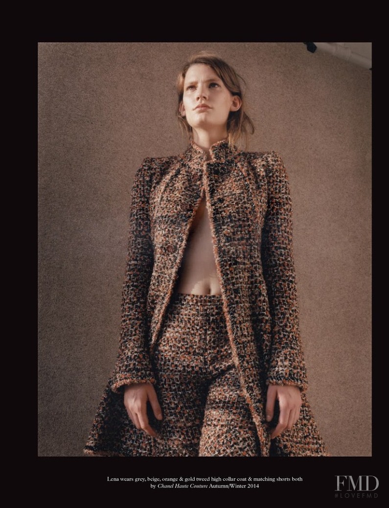 Lena Hardt featured in Couture, September 2014