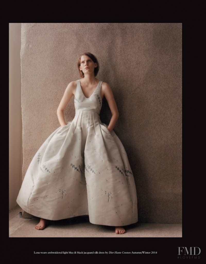 Lena Hardt featured in Couture, September 2014