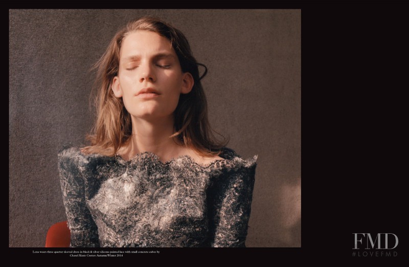 Lena Hardt featured in Couture, September 2014