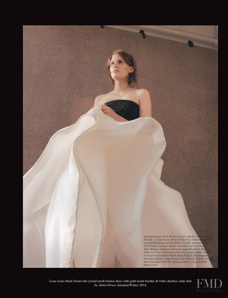 Lena Hardt featured in Couture, September 2014