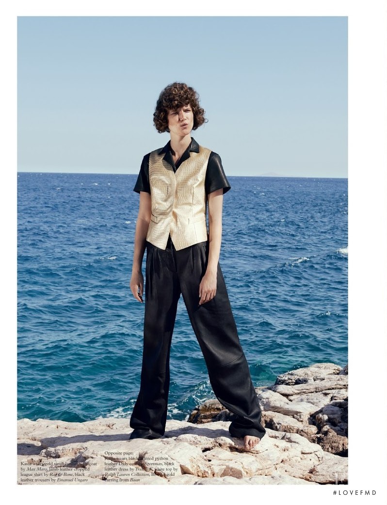 Kasia Struss featured in Kasia & Kate, September 2014