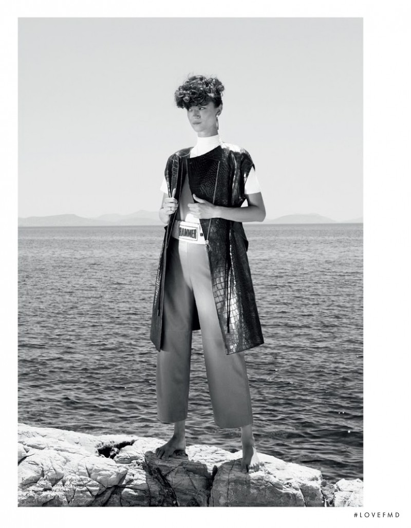 Kasia Struss featured in Kasia & Kate, September 2014