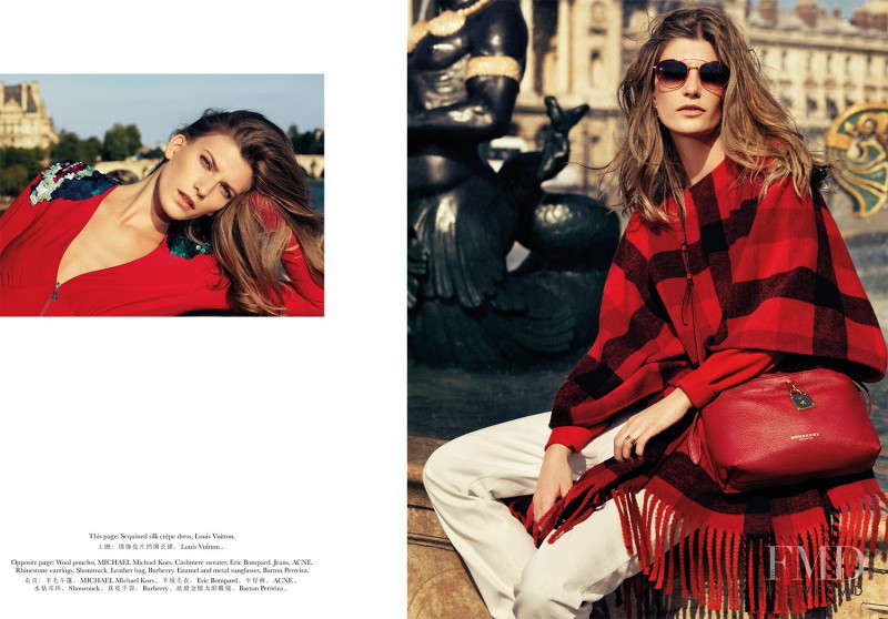 Valerija Kelava featured in Reveling In Red, September 2014