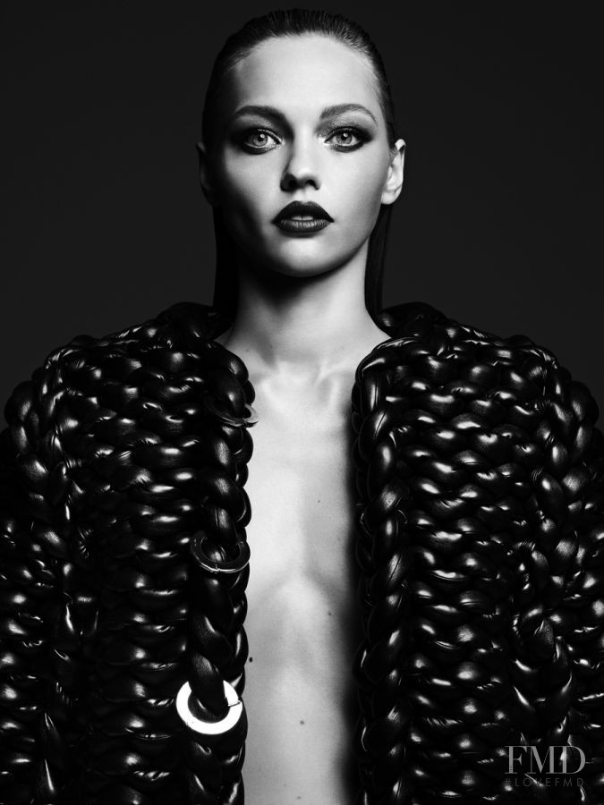 Sasha Pivovarova featured in Tough Love, August 2011