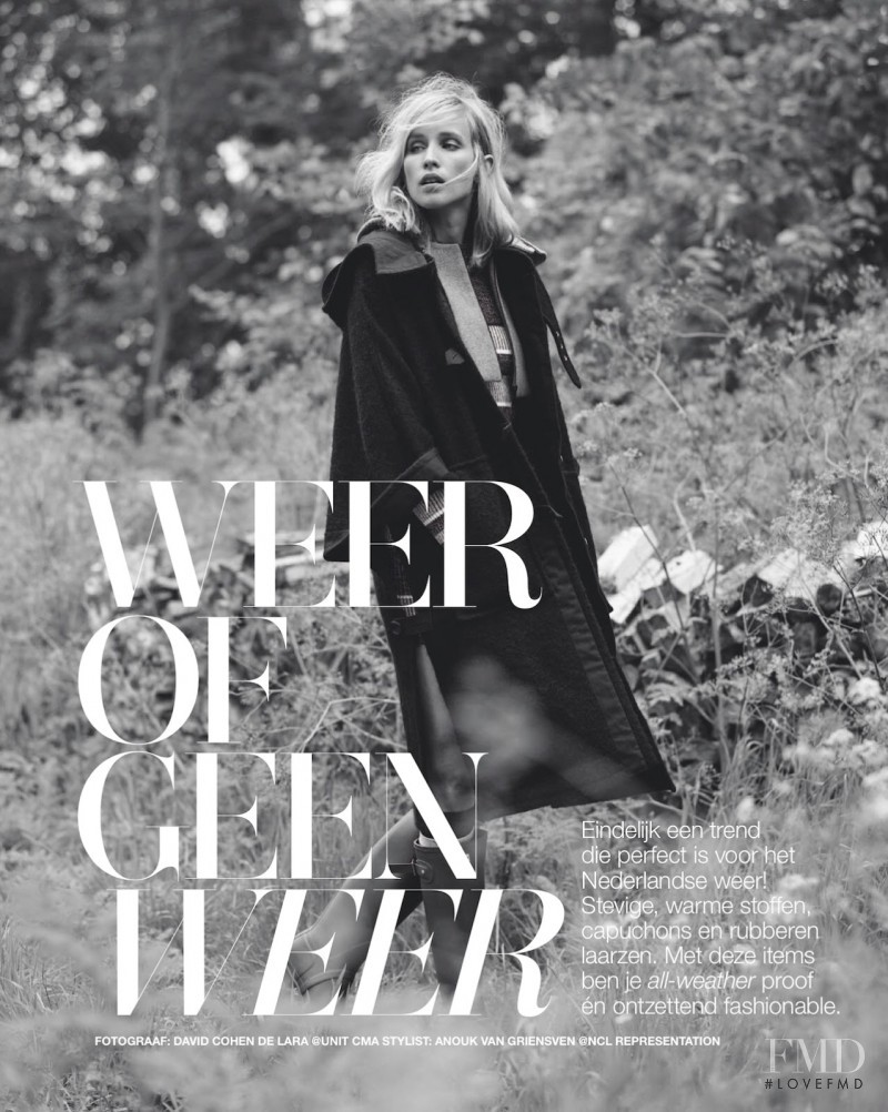 Simone van Werkhoven featured in Weer Of Geen Weer, September 2014