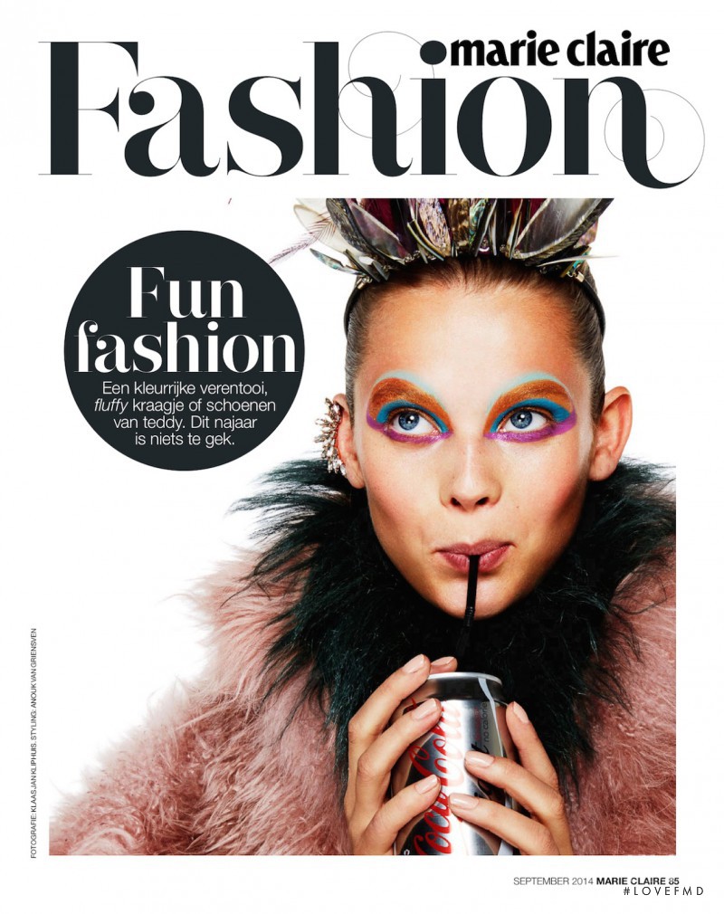 Anouk de Heer featured in Le Freak C\'est Chic, September 2014