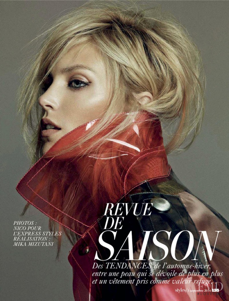 Anja Rubik featured in Revue De Saison, September 2014