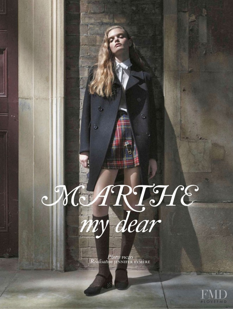 Marthe Wiggers featured in Marthe My Dear, September 2014