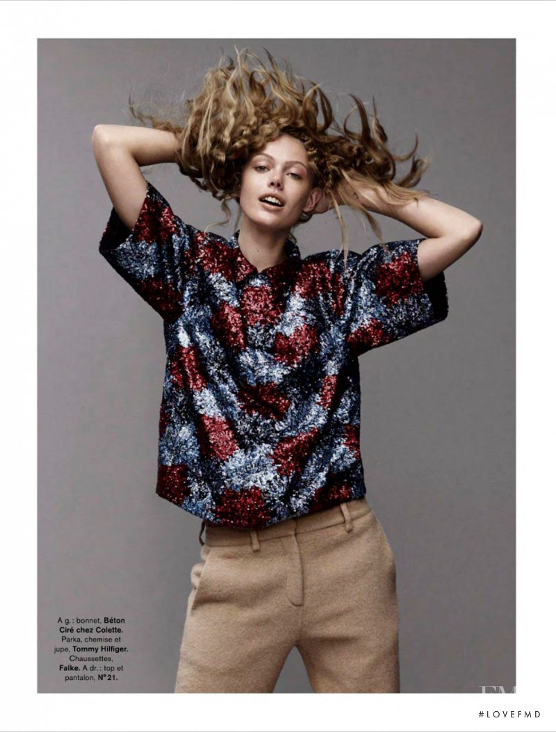 Frida Gustavsson featured in Spècial Mode, October 2014