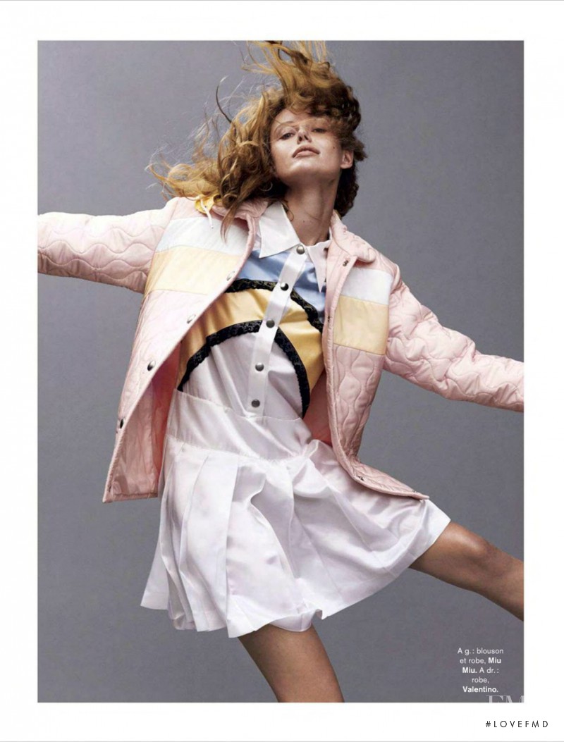 Frida Gustavsson featured in Spècial Mode, October 2014