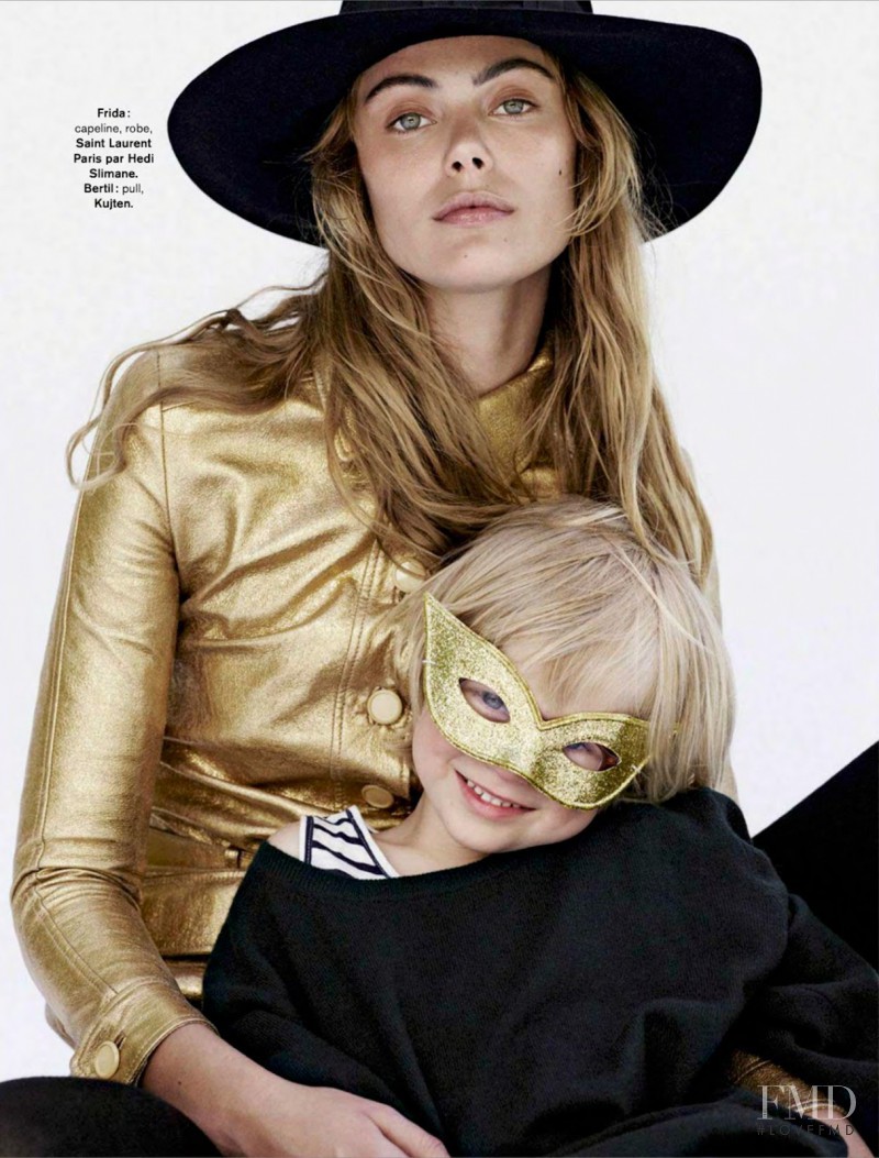 Frida Gustavsson featured in Spècial Mode, October 2014